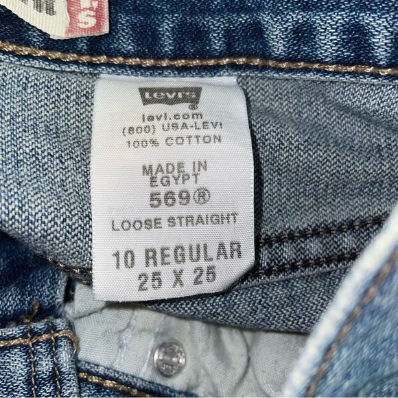 Vintage Levi’s 569 loose straight jean size 10 regular - Picture 6 of 12